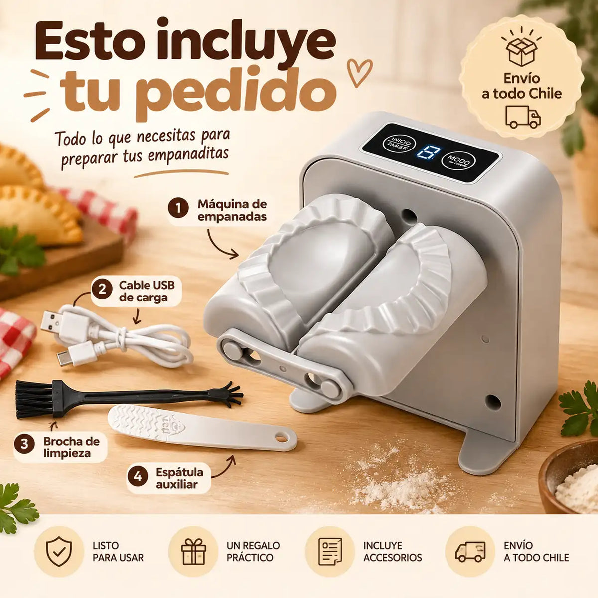EmPro™- Empanadas Caseras rápidas, sencillas y deliciosas