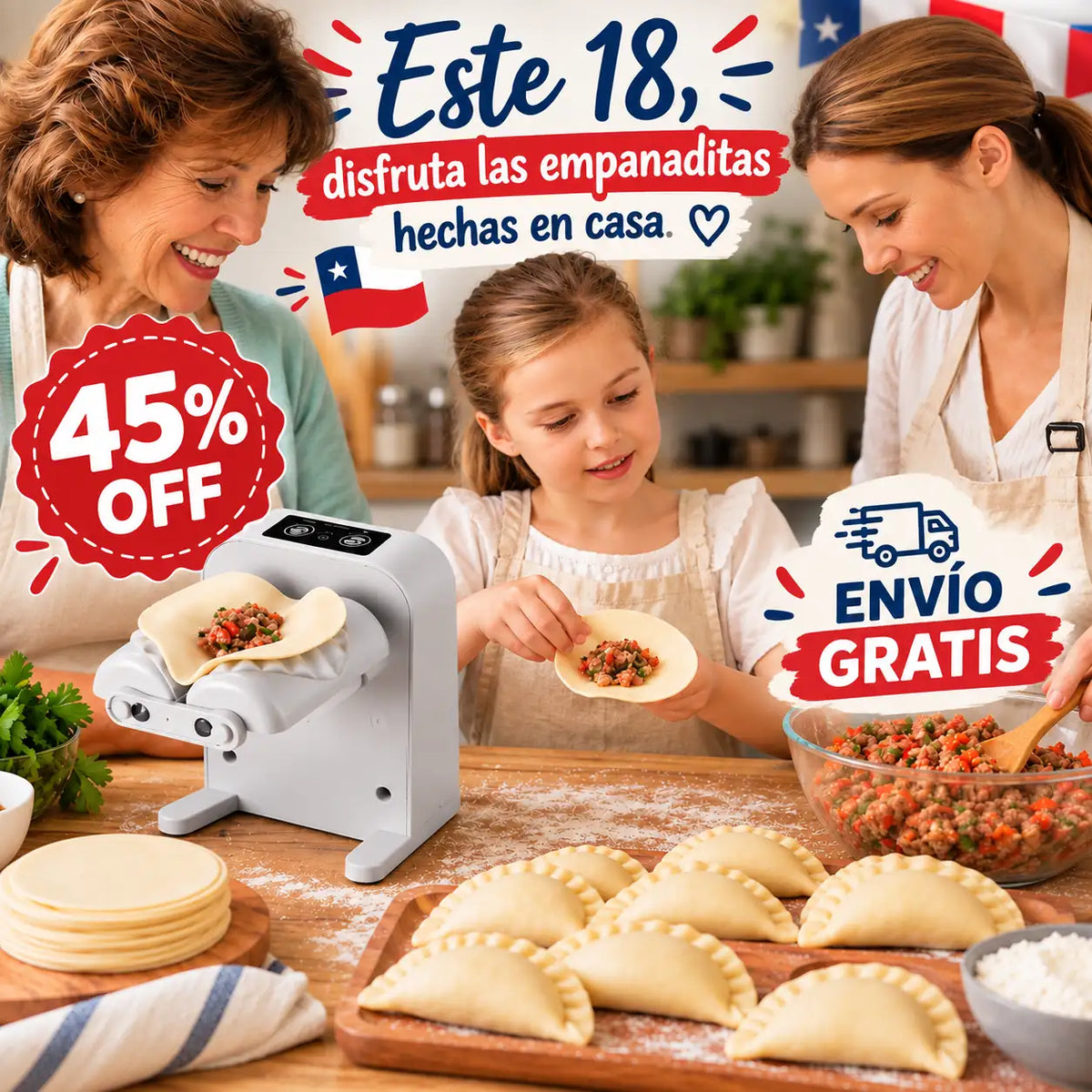 EmPro™- Empanadas Caseras rápidas, sencillas y deliciosas