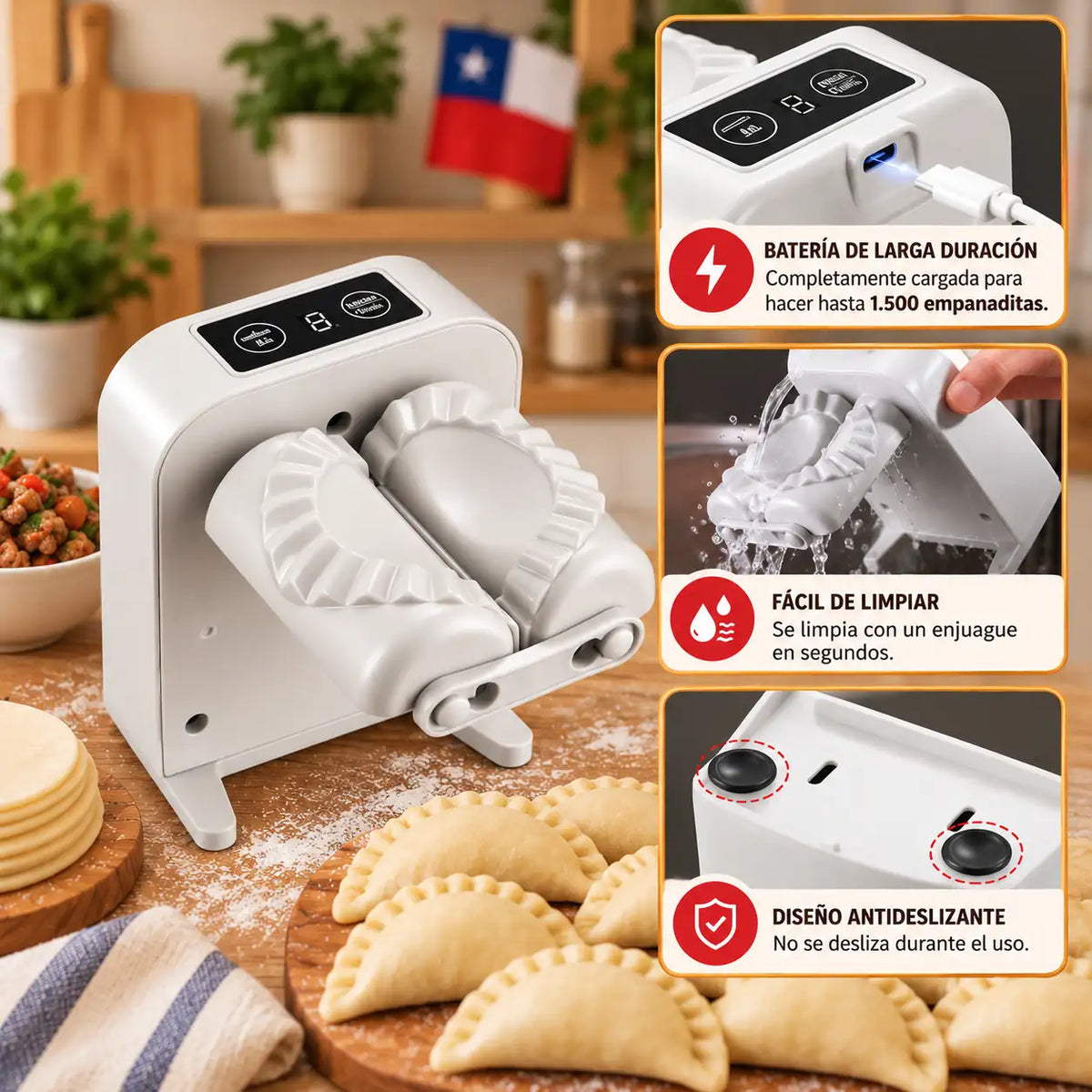 EmPro™- Empanadas Caseras rápidas, sencillas y deliciosas