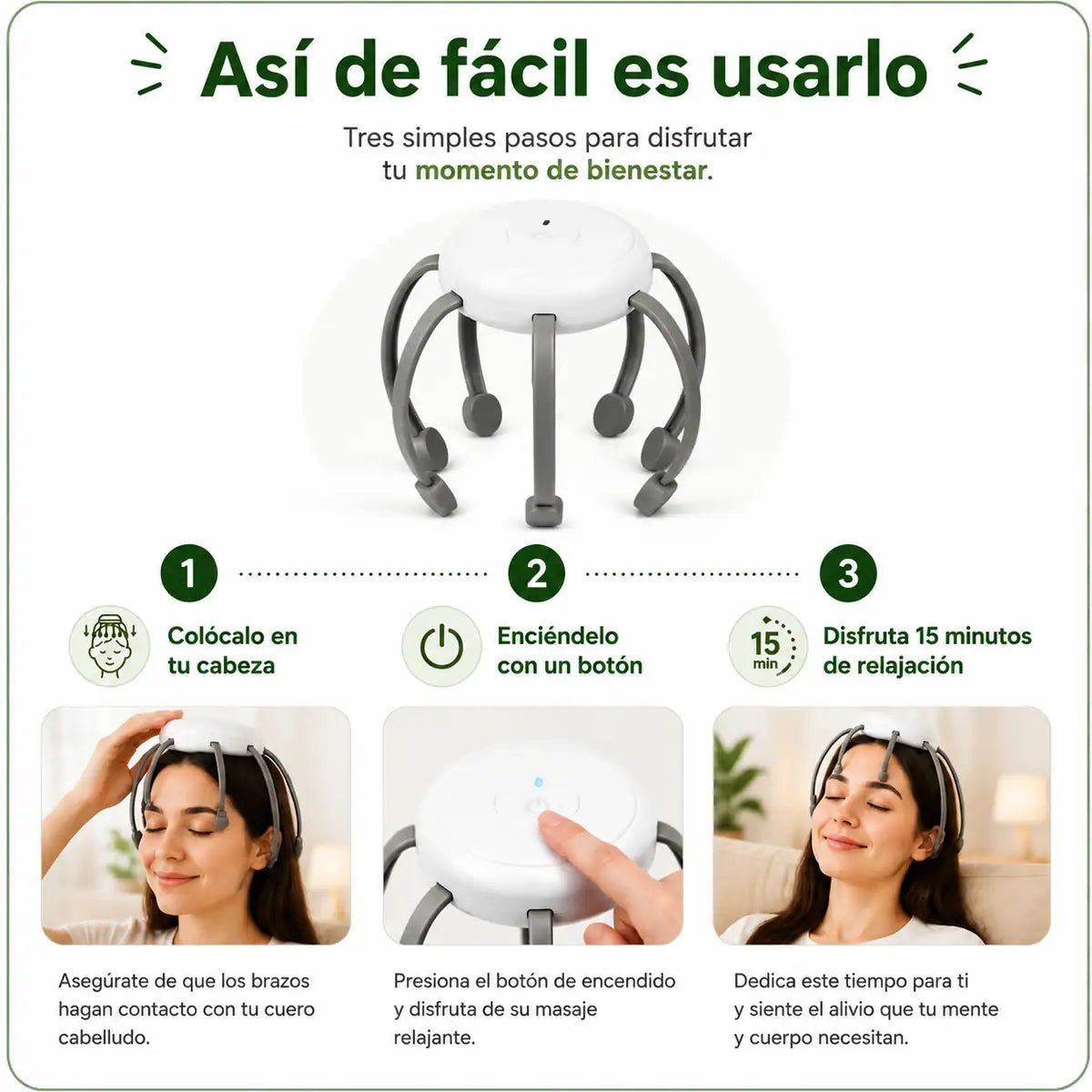 RelaxHead - Tu momento de relajación después de un día agotador
